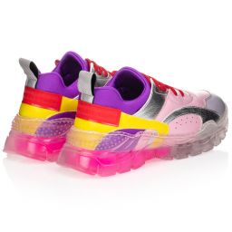 Stella McCartney Kids-Teen Pink & Purple Trainers  | Childrensalon Outlet