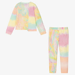 Stella McCartney Kids-Teen Pink Tye-Dye Tracksuit | Childrensalon Outlet