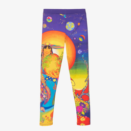 Stella McCartney Kids-Teen Purple Leggings (UPF50+) | Childrensalon Outlet