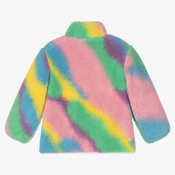 Stella McCartney Kids-Куртка из плюшевого флиса с эффектом тай-дай | Childrensalon Outlet