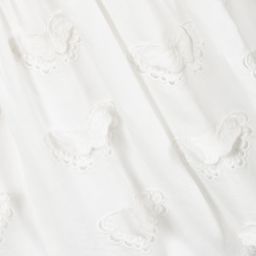 Stella McCartney Kids-White Linen & Cotton Dress | Childrensalon Outlet