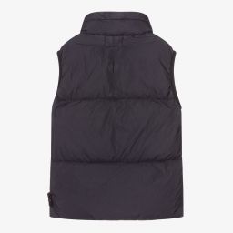 Stone Island Junior-Teen Blue Down Puffer Gilet | Childrensalon Outlet