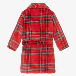Story Loris-Красный халат в клетку | Childrensalon Outlet