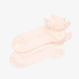 Story Loris-جوارب قطن لون زهري فاتح للبنات | Childrensalon Outlet