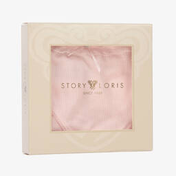 Story Loris-Girls Pink Modal & Lace Knickers | Childrensalon Outlet