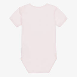 Story Loris-Pink & White Bodyvests (2 Pack) | Childrensalon Outlet