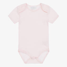 Story Loris-Pink & White Bodyvests (2 Pack) | Childrensalon Outlet