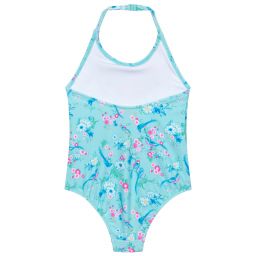 Sunuva-Blue Floral Swimsuit (UPF50+) | Childrensalon Outlet