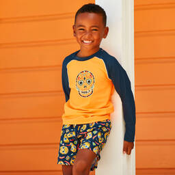 Sunuva-شورت سباحة لون كحلي للأولاد | Childrensalon Outlet