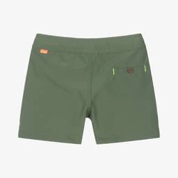 Sunuva-Boys Green Swim Shorts (UPF 50+) | Childrensalon Outlet