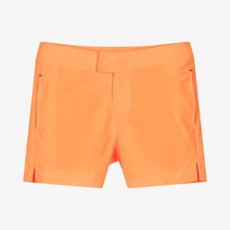 Sunuva-Boys Neon Orange Swim Shorts (UPF 50+) | Childrensalon Outlet