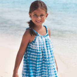 Sunuva-Girls Cotton Tie Dye Dress | Childrensalon Outlet