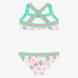 Sunuva-مايّو بيكيني لون زهري للبنات | Childrensalon Outlet