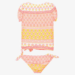 Sunuva-Girls Pink Tankini (UPF 50+) | Childrensalon Outlet