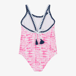 Sunuva-Girls Pink Tie-Dye Swimsuit | Childrensalon Outlet