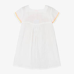 Sunuva-Белое пляжное платье из хлопка с цветами | Childrensalon Outlet