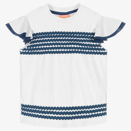 Sunuva-Белый купальный топ с рюшами | Childrensalon Outlet