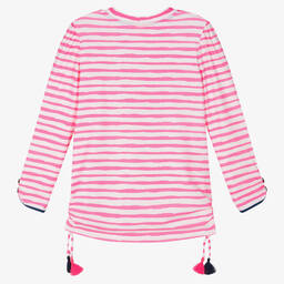 Sunuva-Купальный топ в розовую полоску с фламинго | Childrensalon Outlet