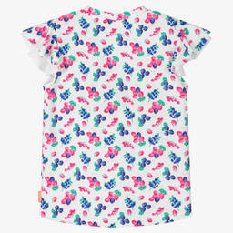 Sunuva-Teen Girls White Berries Swim Top | Childrensalon Outlet