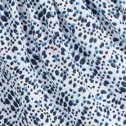 Sunuva-White & Blue Cotton Dress | Childrensalon Outlet