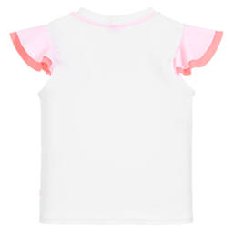 Sunuva-توب واقي من الشمس لون أبيض للبنات +UPF50 | Childrensalon Outlet