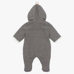 Tartine et Chocolat-Серый трикотажный комбинезон для коляски | Childrensalon Outlet