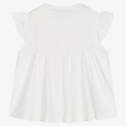 Tartine et Chocolat-Кремовый топ с бантиками для малышек | Childrensalon Outlet