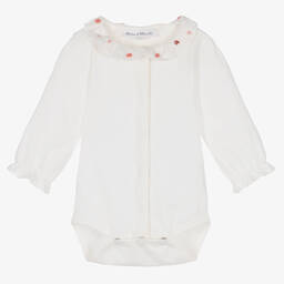 Tartine et Chocolat-Кремовое хлопковое боди | Childrensalon Outlet