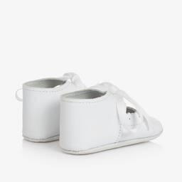 Tartine et Chocolat-حذاء جلد لون أبيض لمرحلة قبل المشي | Childrensalon Outlet