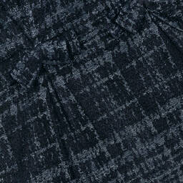 Tartine et Chocolat-فستان بوكليه جاكارد تارتان لون كحلي | Childrensalon Outlet