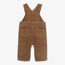 Tartine et Chocolat-Boys Brown Corduroy Dungarees | Childrensalon Outlet