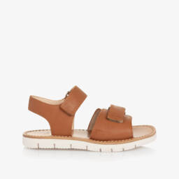 Tartine et Chocolat-أحذية جلدية كلاسيكية بنية للأولاد | Childrensalon Outlet