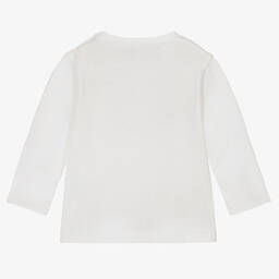 Tartine et Chocolat-Boys Ivory Cotton London Bus Top | Childrensalon Outlet