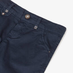 Tartine et Chocolat-بنطلون تشينو كحلي مرن للأولاد | Childrensalon Outlet