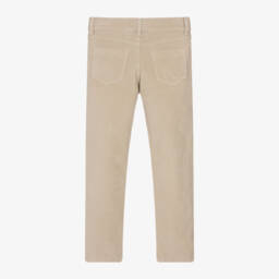 Tartine et Chocolat-Boys Soft Beige Corduroy Trousers | Childrensalon Outlet