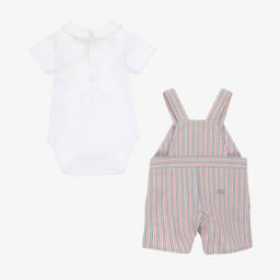 Tartine et Chocolat-طقم دنغري مخطط من القطن للأولاد | Childrensalon Outlet