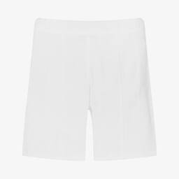 Tartine et Chocolat-Boys White Linen Shorts | Childrensalon Outlet