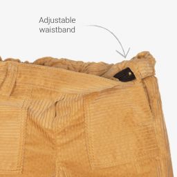 Tartine et Chocolat-Boys Yellow Corduroy Trousers | Childrensalon Outlet