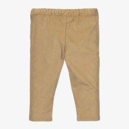 Tartine et Chocolat-Girls Beige Corduroy Trousers | Childrensalon Outlet