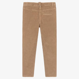 Tartine et Chocolat-Girls Beige Corduroy Trousers | Childrensalon Outlet
