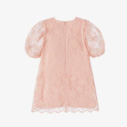 Tartine et Chocolat-Girls Blush Floral Organza Gown | Childrensalon Outlet