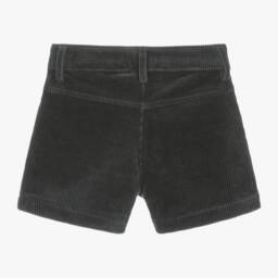 Tartine et Chocolat-Girls Corduroy Blue Shorts | Childrensalon Outlet