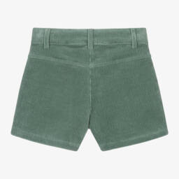 Tartine et Chocolat-شورت كوردروي قطن لون أخضر للبنات | Childrensalon Outlet