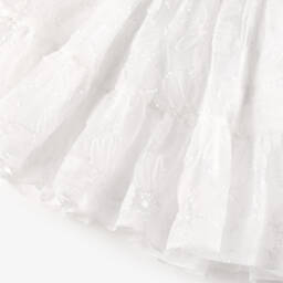 Tartine et Chocolat-Элегантное платье из тюля с цветочными пайетками для девочек | Childrensalon Outlet