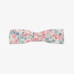 Tartine et Chocolat-Girls Floral Cotton Hairband | Childrensalon Outlet