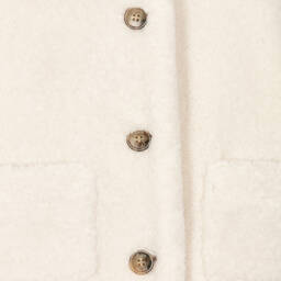 Tartine et Chocolat-Кремовая шуба из искусственного меха | Childrensalon Outlet