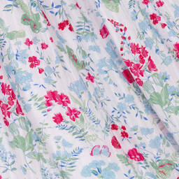 Tartine et Chocolat-Кремовое платье в цветочек | Childrensalon Outlet