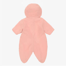 Tartine et Chocolat-أوفرول للخروج قطن كوردروي لون زهري للمولودات | Childrensalon Outlet