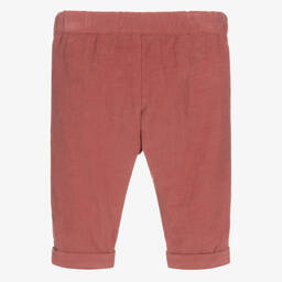 Tartine et Chocolat-Розовые брюки из тонкого вельвета для девочек | Childrensalon Outlet