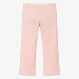 Tartine et Chocolat-بنطلون جينز وردي مزين بشعار للبنات | Childrensalon Outlet